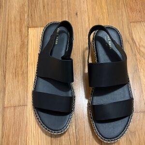 Cole Haan sandals - Black size 10 - New